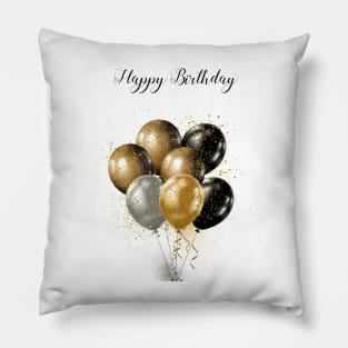 Birthday balloons Pillow