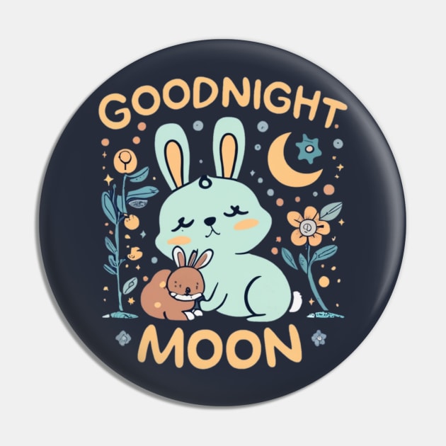 sleeping rabbit Pin by AOAOCreation