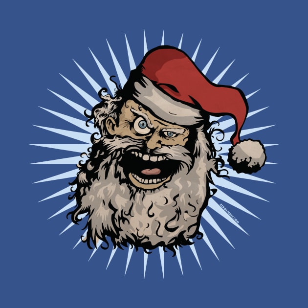 Pissed Santa! by zerostreet