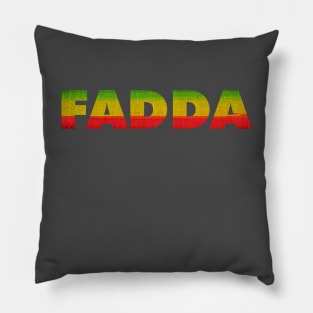 Fadda, Daddy, Rasta Dad, Reggae Dad, Father Pillow