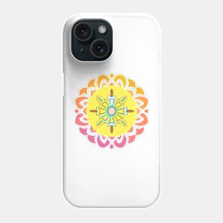 mandala Clamber drawingmandala Flutter stuffed Phone Case