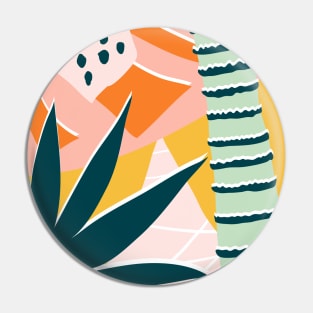 Tropical abstract Pin