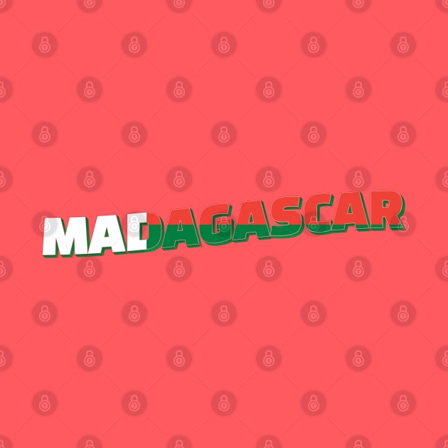 Madagascar Vintage style retro souvenir by DesignerPropo