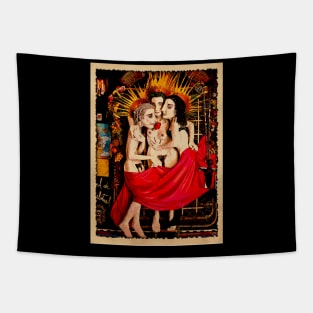 Perry Farrell's Edge Addiction Vintage Rock Iconic Couture Threads Tapestry