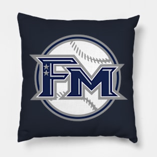 Flower Mound Baseball Pillow