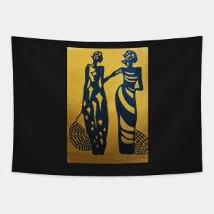 Fashionable African Women Tapestry