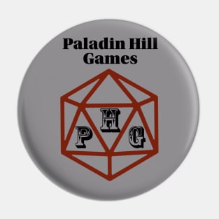 Paladin Hill Games (name) Pin