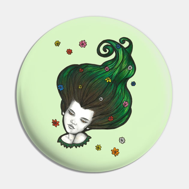 Flora Pin by LaCuevadeMelanie