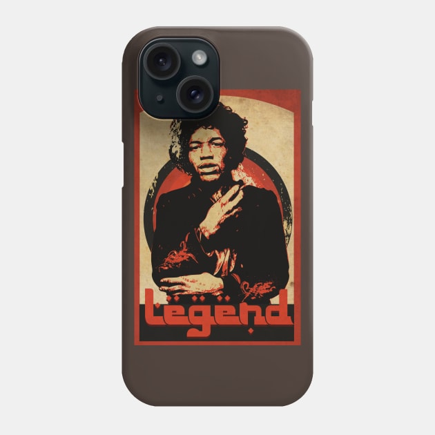 Black Legend Phone Case by CTShirts