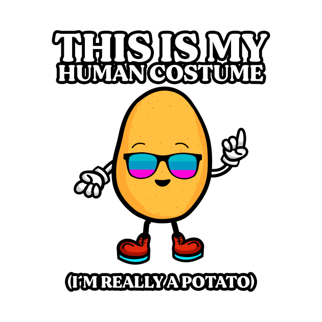 This is My Human Costume I'm Really a Potato by dconciente