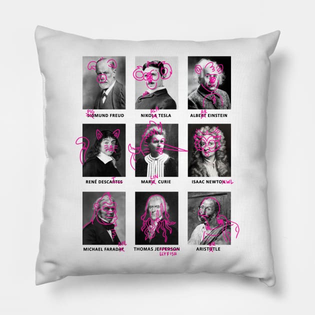 Yearbook prank Pillow by rodrigobhz