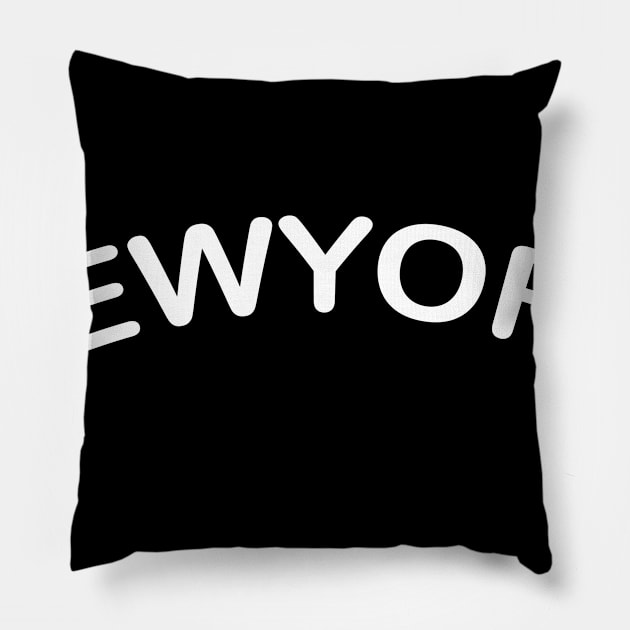 New York City, New York Pillow by LND4design