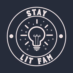 Minimal light bulb stay lit T-Shirt