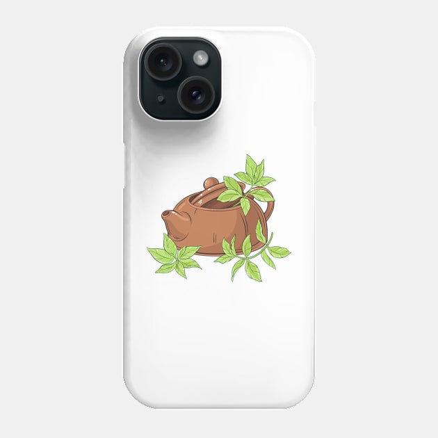 tea lover Phone Case by A tone for life