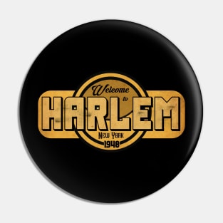 Harlem Vintage Label Pin