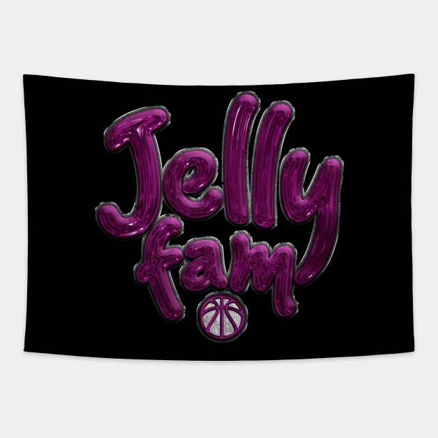 Jelly Fam Tapestry by huckblade