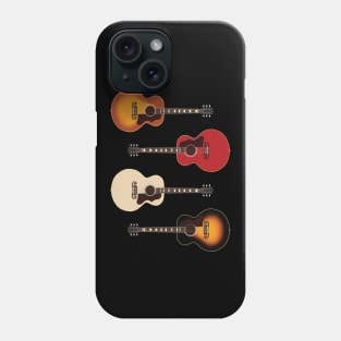 Jumbo Style Acoustic Guitar Pack Phone Case