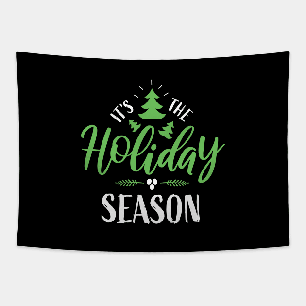 It's the Holiday Season Tapestry by designminds1