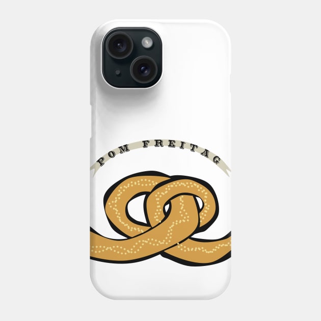 Pretzel : Phone Case by Annie Pom Freitag