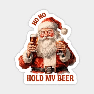 Xmas Santa Magnet