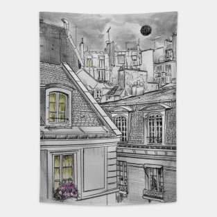 European roofs Tapestry