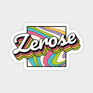 Zero base one zerose fandom name typography text | Morcaworks Magnet