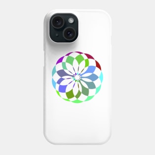 Colorful Abstract Circle Phone Case