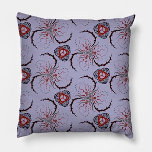 Swirling Thorns Pillow