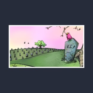 REALLY scary cemetery T-Shirt