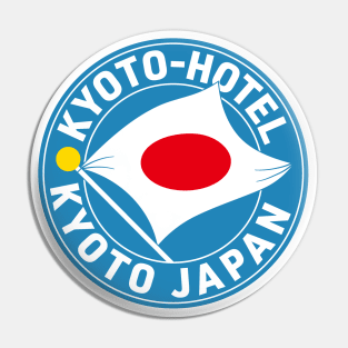 KYOTO HOTEL Luggage Label Pin