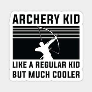 Archery Kid Magnet