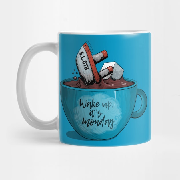 Sl*t For Coffee Glass Mug