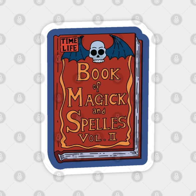 Spell book vol. II Magnet by TeeAguss