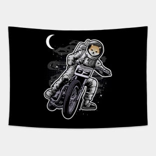 Astronaut Motorbike Dogelon Mars Coin To The Moon Crypto Token Cryptocurrency Wallet Birthday Gift For Men Women Kids Tapestry