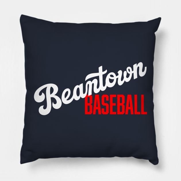 Beantown Baseball Pillow by Throwzack