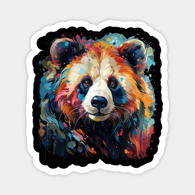 Panda Rainbow Magnet by JH Mart