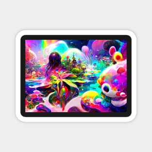 Color Globs | Rainbow Atmosphere Magnet