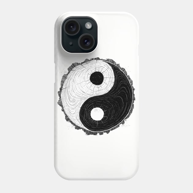 Yin Yang Phone Case by NikKor