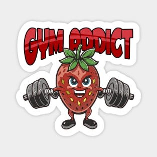 Gym Addict Magnet