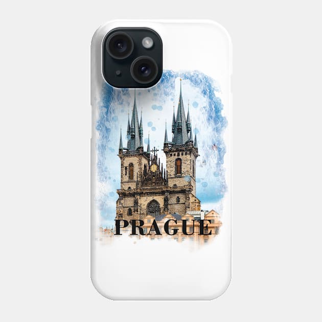 prague Phone Case by Polli