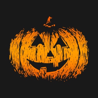 Halloween Pumpkin head design, Cool pumpkin drawing T-Shirt