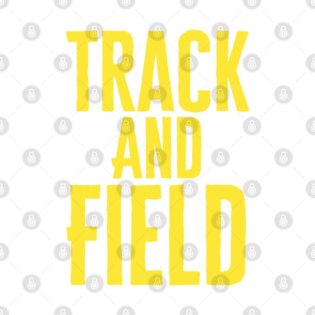 Track And Field by HobbyAndArt