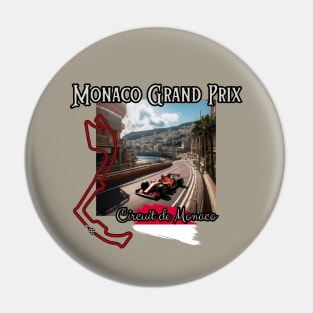 Circuit de Monaco, formula 1, F1m Monaco Grand Prix Pin