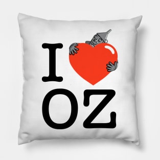 I Love OZ! Pillow