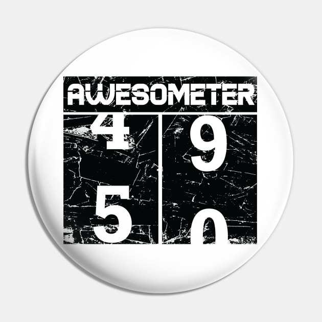Awsometer 50th Pin by CandD