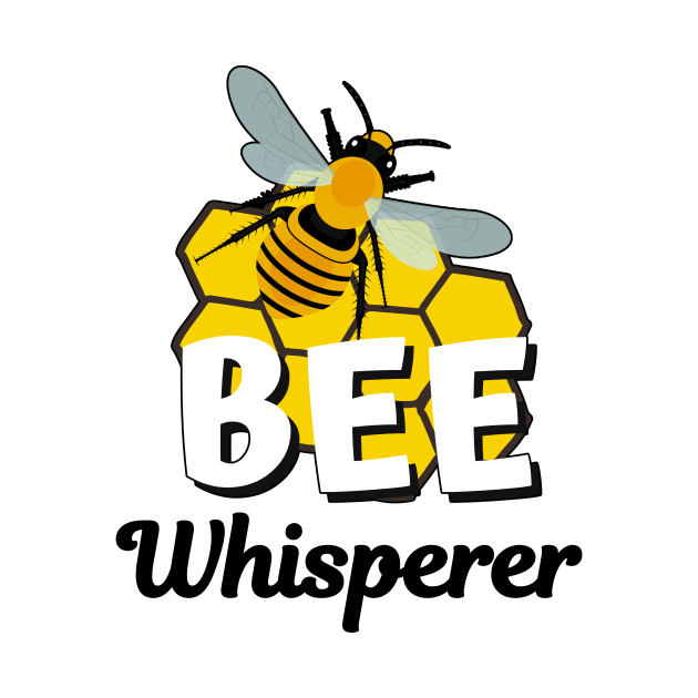 Bee Whisper Honey Bees Beekeeper Honeycomb by Foxxy Merch