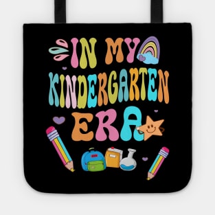 In My Kindergarten Era Retro Back To School Teacher Student Tote