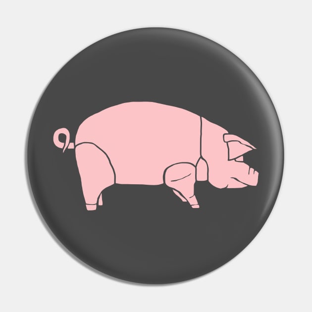 Pig Pin by sandersart