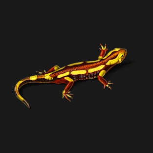 Vintage fire Salamander amphibian T-Shirt