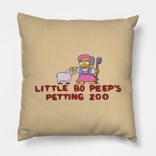 Little Bo Peeo's Petting Zoo Pillow